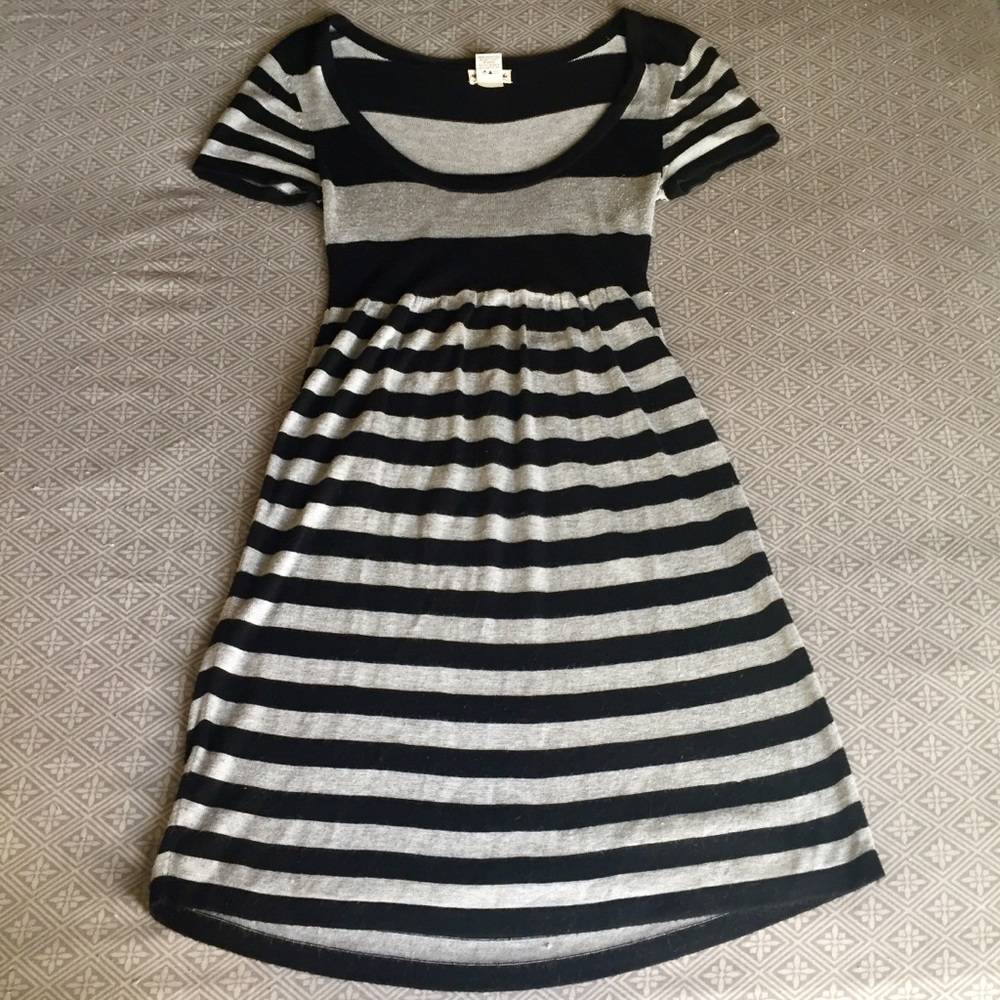 "American Rag" Striped Sweater Dress
